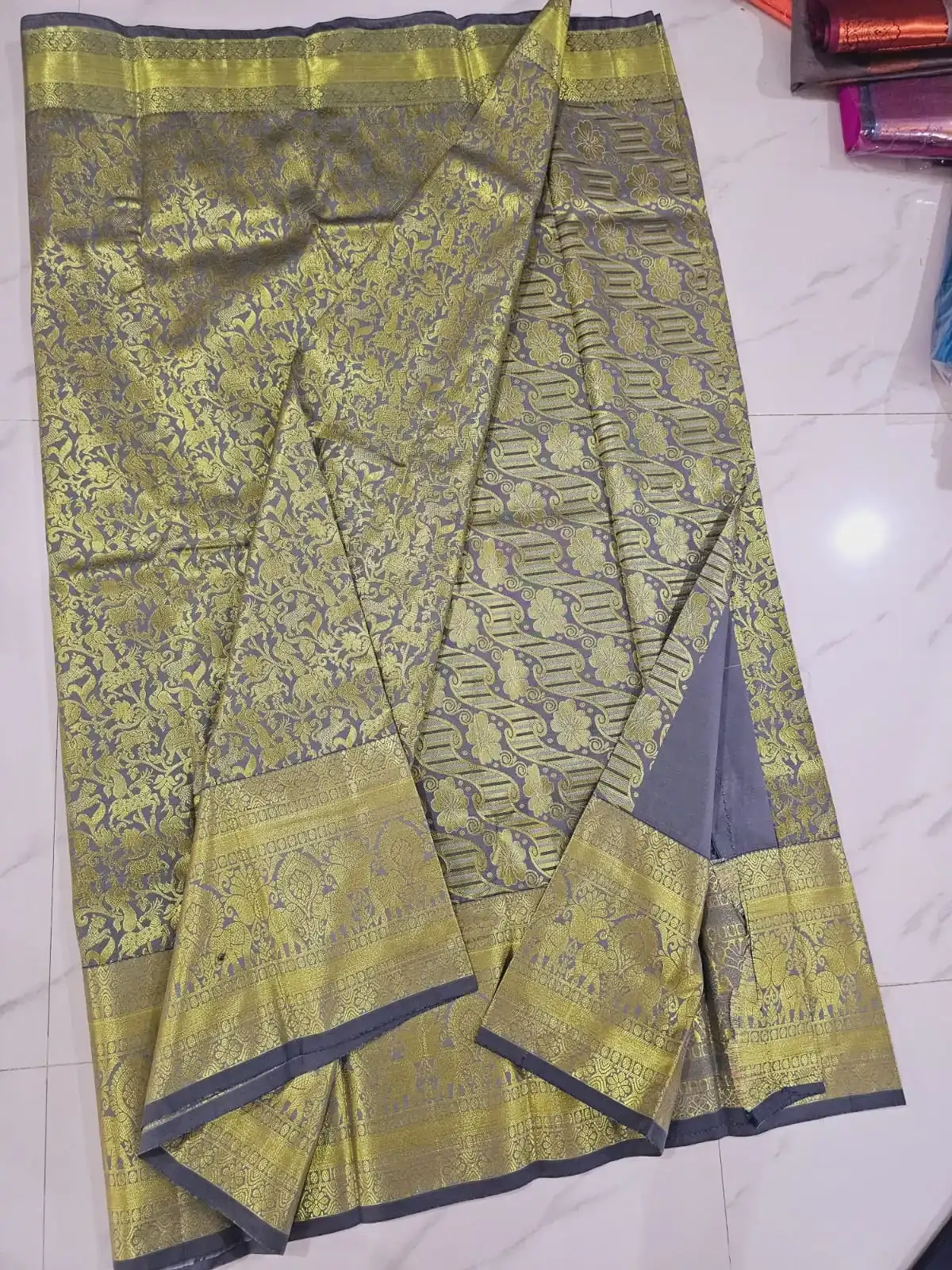 Kanchipuram semi unique silk sarees